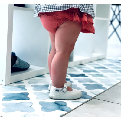 Mercedita lona BRIANA - Blanco