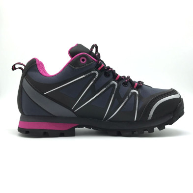 Deportivo Trekking Lucía - Gris/ fucsia