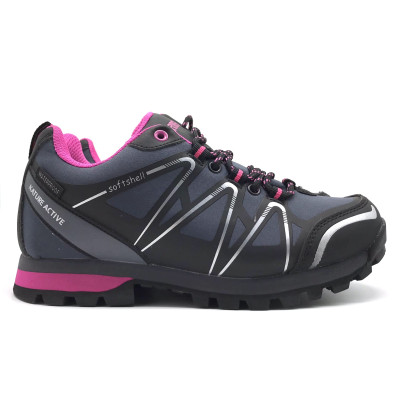 Deportivo Trekking Lucía - Gris/ fucsia