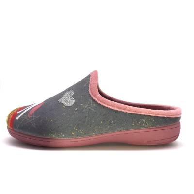 Zapatilla de casa infantil descalza BioRelax - Unicornio