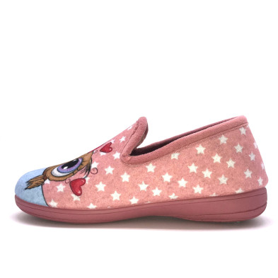 Zapatilla de casa infantil cerrada BioRelax - Búho