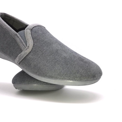 Zapatilla de casa cerrada Biorelax - gris