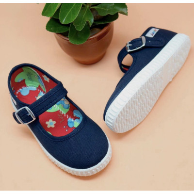 Mercedita lona BRIANA - Azul marino