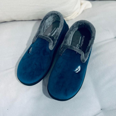 Zapatilla de casa HOLLAND cerrada - Plumaflex azul marino