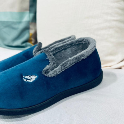 Zapatilla de casa HOLLAND cerrada - Plumaflex azul marino