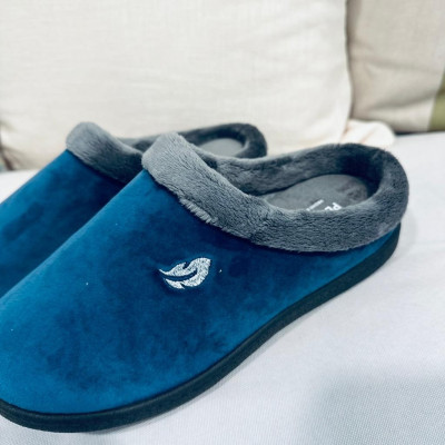 Zapatilla de casa HALLOND descalza - Plumaflex - azul marino