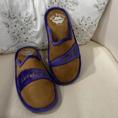 Zapatilla de casa BAMARA Morado