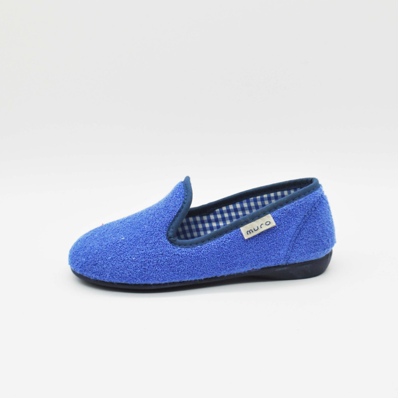 Zapatillas de casa infantil MARIN cerradas azul royal