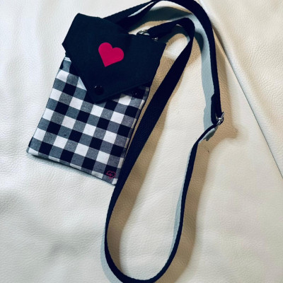 Mini bolso MARVE negro - personalizable