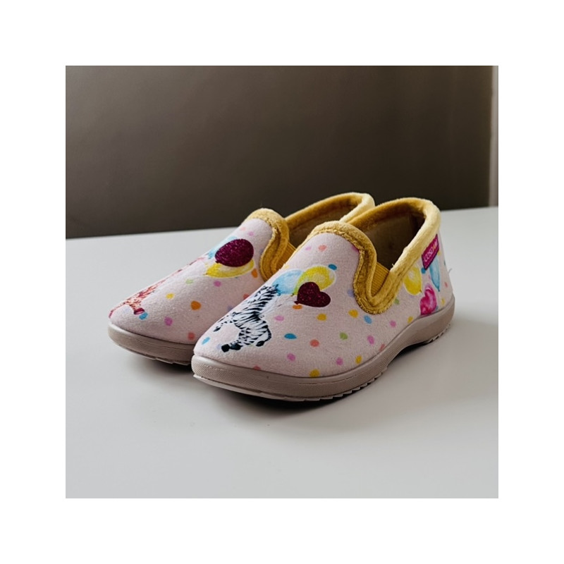 Zapatilla de casa infantil SELVA - mostaza