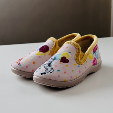 Zapatilla de casa infantil SELVA - mostaza