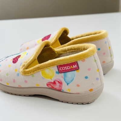 Zapatilla de casa infantil SELVA - mostaza