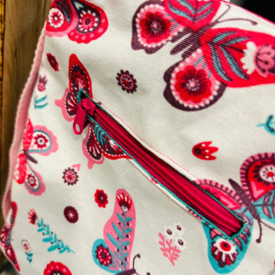 Mini Totebag mochila MARIPOSAS - personalizable