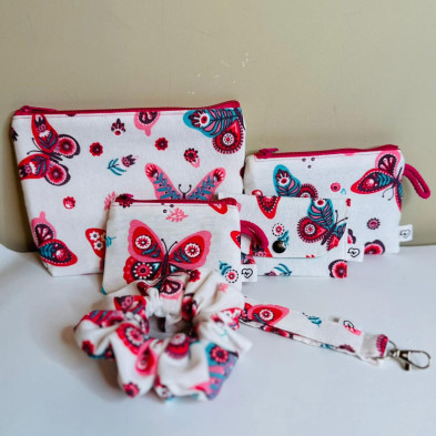 Monedero XL MARIPOSAS  - personalizable