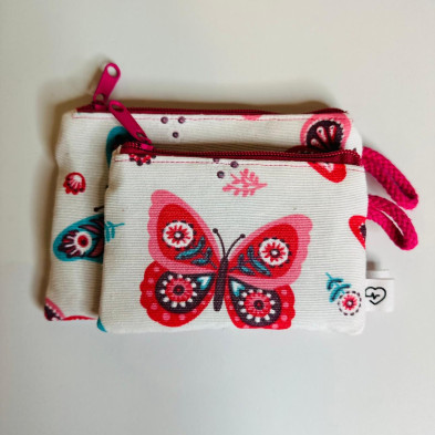 Monedero XL MARIPOSAS  - personalizable