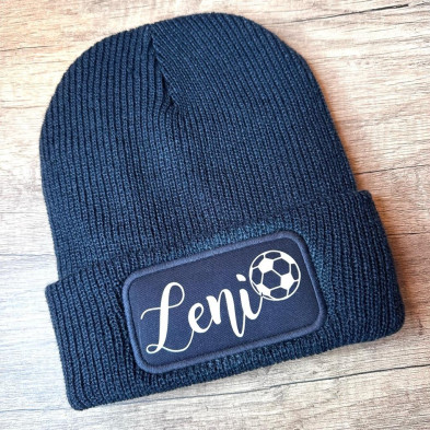 Gorro EVER azul - personalizado