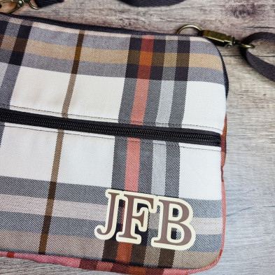 Funda tablet TARTAN marrón - personalizable