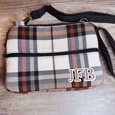 Funda tablet TARTAN marrón - personalizable