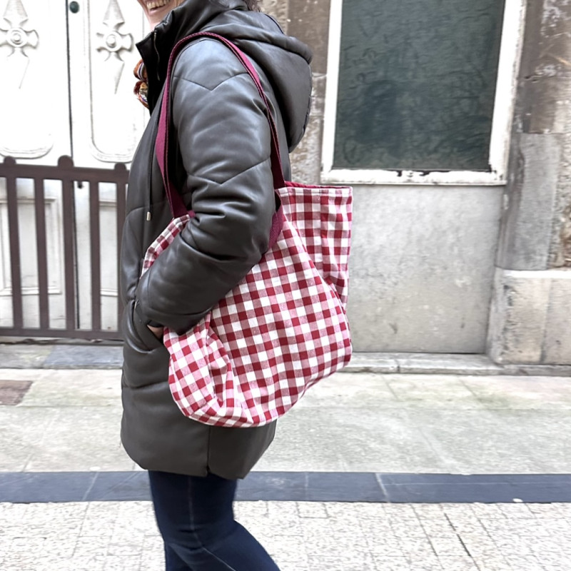 Totebag MARVE burdeos - personalizable