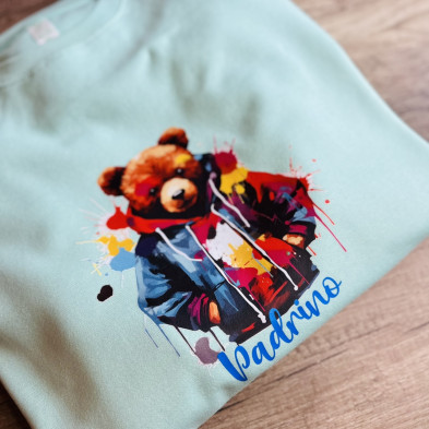 Sudadera unisex OSO colores - personalizable