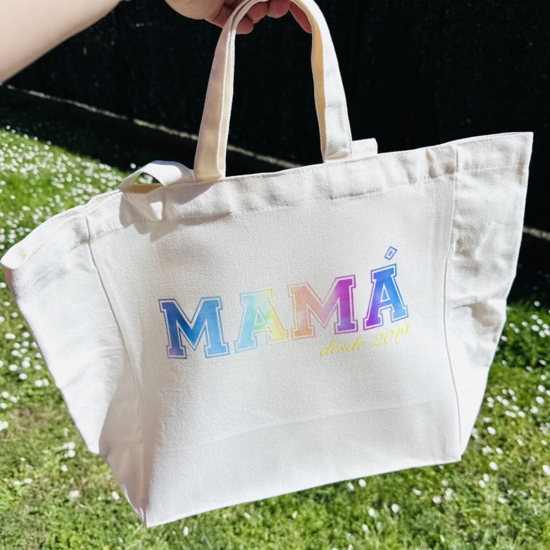 Totebag NATURE - MAMÁ desde - personalizable fecha