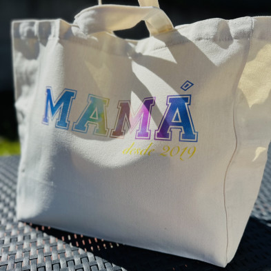 Totebag NATURE - MAMÁ desde - personalizable fecha