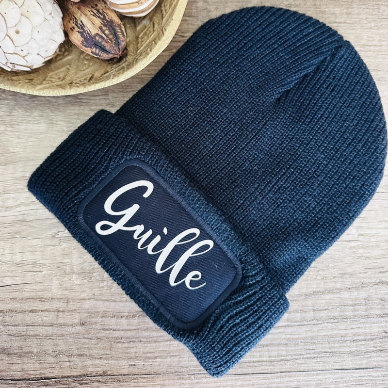 Gorro EVER azul - personalizado