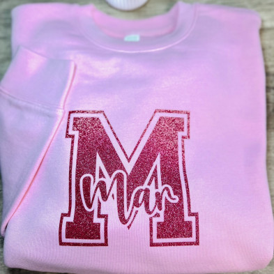 Sudadera infantil Nombre grande - personalizable