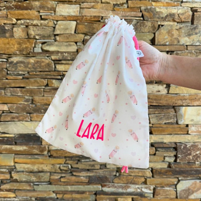 Bolsa de merienda infantil - LÁPICES