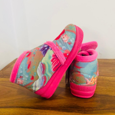 Zapatillas de casa infantil - SIRENITA - bota velcro