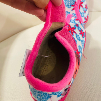 Zapatilla de casa infantil FROZEN - rosa y azul